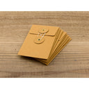 TRAVELER'S COMPANY KRAFT ENVELOPE - Small - Orange - 8 Pack