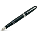 Aurora 88 Fountain Pen - Black - Nikargenta Trim
