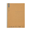 MARUMAN SPIRAL NOTE BASIC NOTEBOOK A5 6.5MM. LINE RULED 80 SHEETS