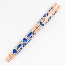 Conklin Endura Deco Crest Fountain Pen in Blue with Rosegold Trim