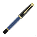 Pelikan Souveran M600 Black & Blue Fountain Pen