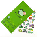 Robot Dance Battle - A Frog Day Planner Sticker Sheet