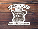 Sticker Horse - It Is What It Is Sticker