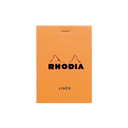 Rhodia Classic Notepad - 6" x 8.25"- Graph - Black