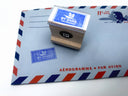 The Portland Stamp Company - By Snail Wooden Handle Rubber Stamp