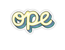 Big Moods - Ope - Midwest Sticker