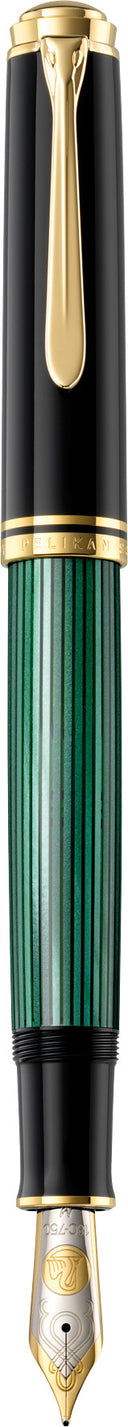 Pelikan Souveran M1000 Fountain Pen - Black/Green