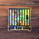 Sticker Horse - Got Too Silly Goose Sticker
