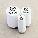 Merry and Bright - Bunny mini stamp