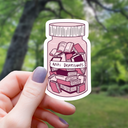 Mimic Gaming Co - Books Anti-Depressants Read Sticker - 3"