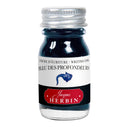 J. Herbin Fountain Pen Ink - Bleu des Profondeurs (Deep Sea Blue)