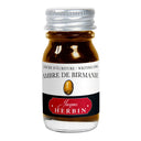 J. Herbin Fountain Pen Ink - Ambre de Bermanie (Burmese Amber)
