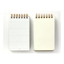 MD Grain Memo Pad Dark Brown - Pocket Size