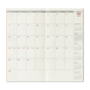 Traveler's Company - Traveler's Notebook 2026 - Regular Size - Monthly Diary