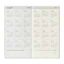 Traveler's Company - Traveler's Notebook 2026 - Regular Size - Weekly Vertical Diary