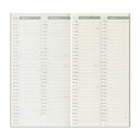 Traveler's Company - Traveler's Notebook 2026 - Regular Size - Weekly Vertical Diary