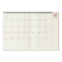 Traveler's Company - Traveler's Notebook 2026 - Passport Size - Monthly Diary