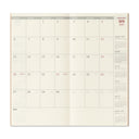 Traveler’s Company Traveler’s Notebook 2027 Regular Size Monthly Diary Refill