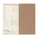 Traveler’s Company Traveler’s Notebook 2027 Regular Size Weekly + Memo Diary Refill