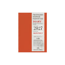 Traveler's Company - Traveler's Notebook 2027 - Passport Size - Monthly Diary