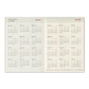 Traveler's Company - Traveler's Notebook 2027 - Passport Size - Weekly Diary