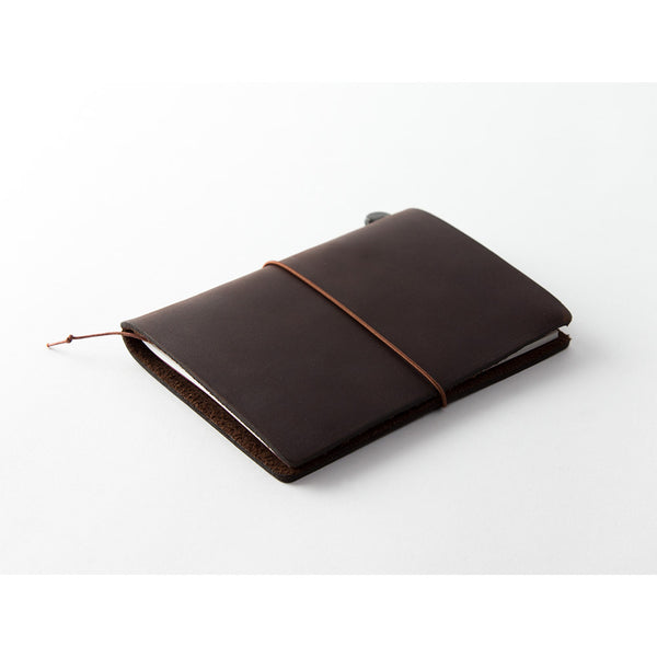Traveler's Company - Traveler's Notebook - Passport Size -Brown
