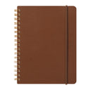 GRAIN NOTEBOOK B6 DARK BROWN