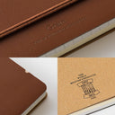 GRAIN NOTEBOOK B6 DARK BROWN