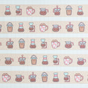 Robot Dance Battle - Coffee Cats Washi Tape
