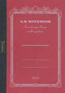 Apica Premium CD Notebook Grid - A5 - Red