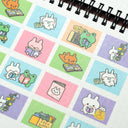 Robot Dance Battle - I Love Books Stamp Washi Tape