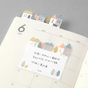 Midori Die-Cut Sticky Notes - Town