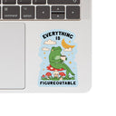 Juju and Moxie - Positive Motivational Frog High Quality Vinyl Sticker