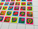 The Portland Stamp Company - Flowers by Krista Perry - Lick & Stick Stamps