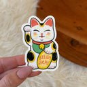 Big Moods - Feelin Lucky Cat Sticker