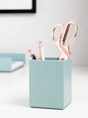 U Brands - U Brands Solid Teal Desk Org Set