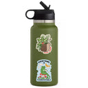 Juju and Moxie - Positive Motivational Frog High Quality Vinyl Sticker