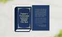 Wearingeul Embroidered Bookmark - World Literature - 20000 Leagues Under The Sea