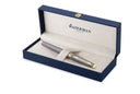 Waterman Hémisphère Engraved Rollerball Pen - Metallic Grey with Gold Trim