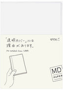 Midori MD Notebook Cover - Clear - A6