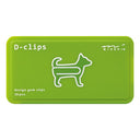 Midori D-Clips Paper Clips - Dog A