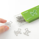 Midori D-Clips Paper Clips - Dog A