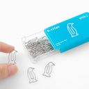Midori D-Clips Paper Clips - Penguin A