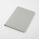 Midori Soft Color Ring Notebook - A5 - Dot Grid - Gray