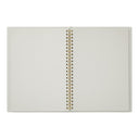 Midori Soft Color Ring Notebook - A5 - Dot Grid - Gray