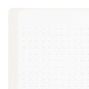 Midori Soft Color Ring Notebook - A5 - Dot Grid - White