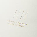 Midori Soft Color Paper Pad - A5 - Dot Grid - White