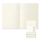MD NOTEBOOK LIGHT A5 LINED - 3 Pack (Pack A)