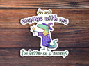 Sticker Horse - Do Not Engage With Me Sticker
