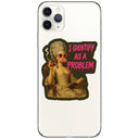 Juju and Moxie - I Identify As A Problem Humor High Quality Vinyl Sticker